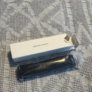 Orangetheory Black heart rate band adjustable strap